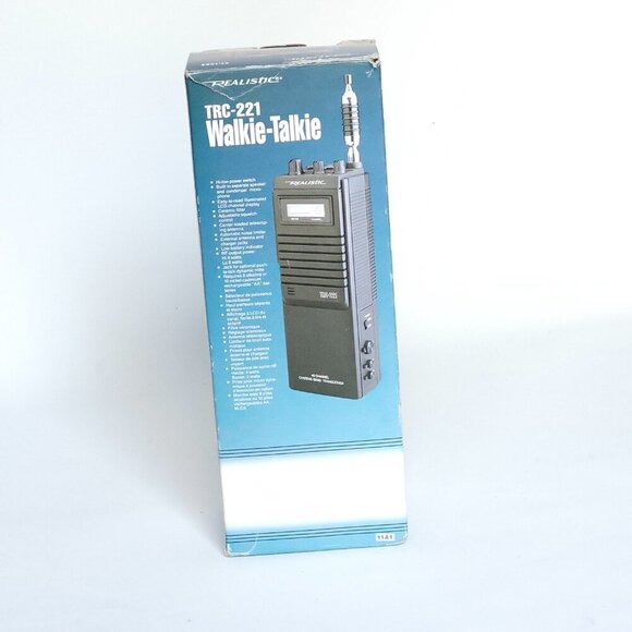 REALISTIC Walkie Talkie TRC-221 40 Channel Citizens Band Tranceiver BNIP - Picture 8 of 15